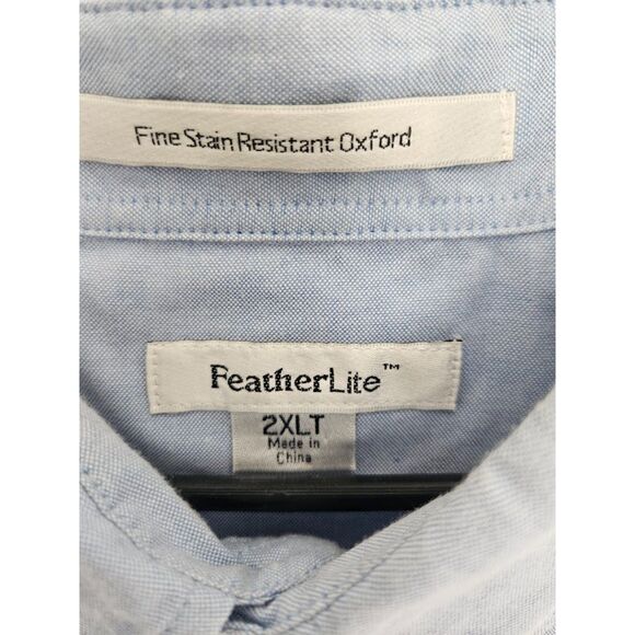 Men's Button down Oxford size 2XLT - Picture 4 of 8